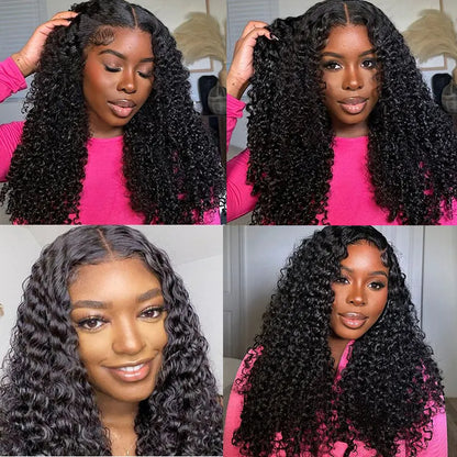 Raw Burmese Curly HD Lace Closure Wig
