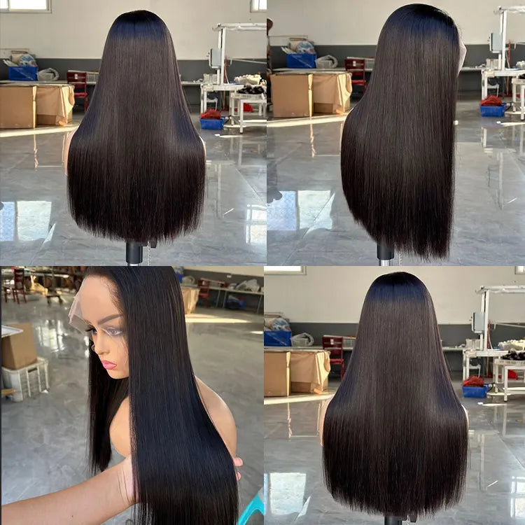 Raw Vietnamese Straight HD Lace Closure Wig