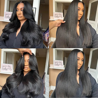 Raw Vietnamese Straight HD Lace Closure Wig